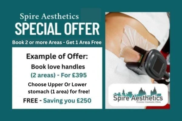 Fat Freezing Promotion Central Milton Keynes from Spire Aesthetics - Book Today!