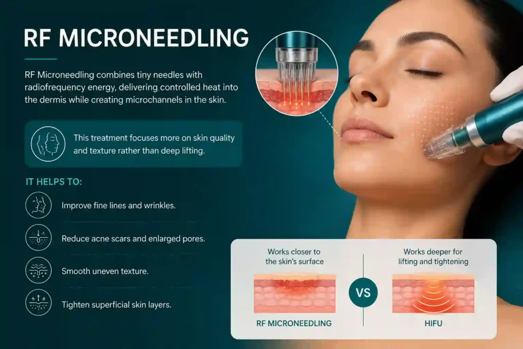 What Does RF Microneedling Do That HIFU Alone Cannot Central Milton Keynes