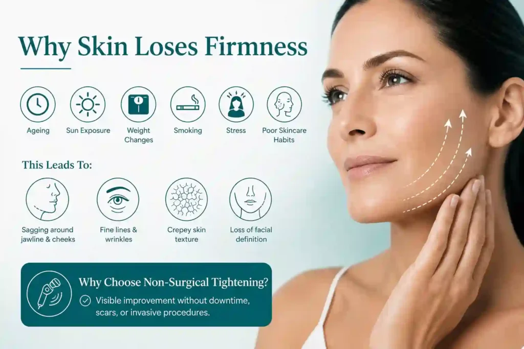 What Makes Skin Lose Firmness and Why Do People Seek Non-Surgical Tightening Central Milton Keynes?