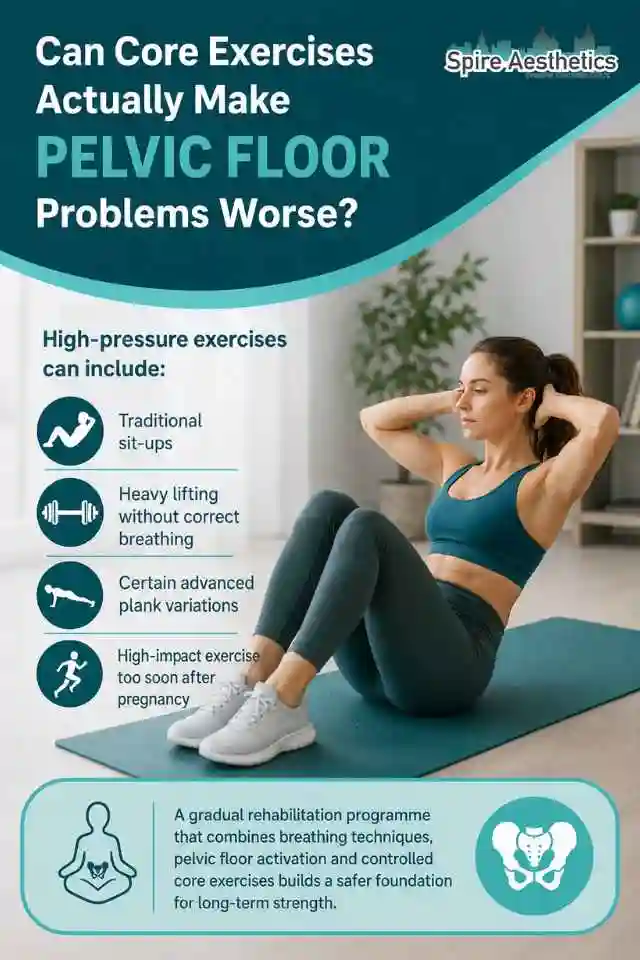 Can Strengthening Your Core Alone Actually Make Pelvic Floor Problems Worse Central Milton Keynes?
